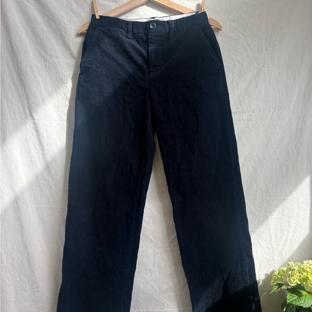Vintage Polo by Ralph Lauren Navy Corduroy Wide-Leg Pants